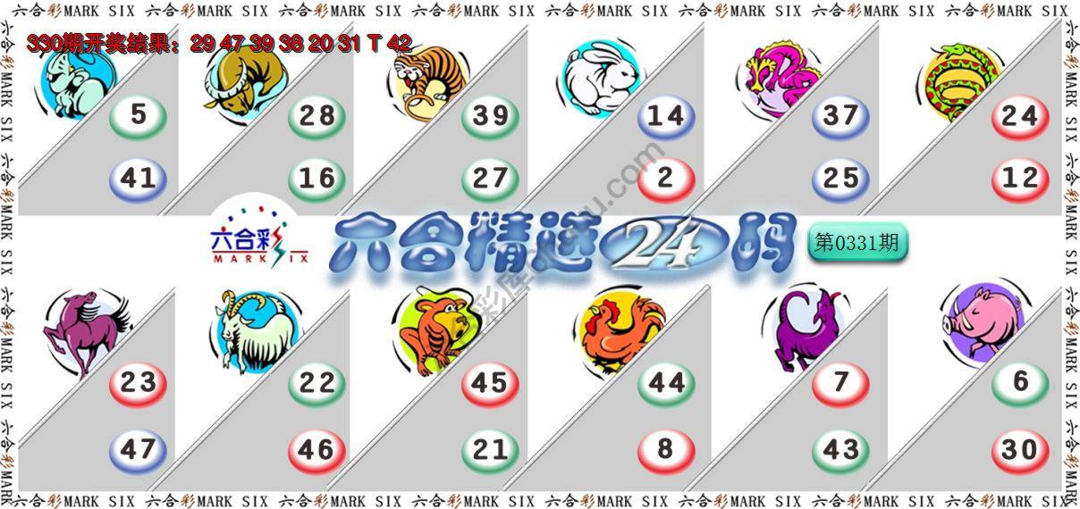 六合精选24码