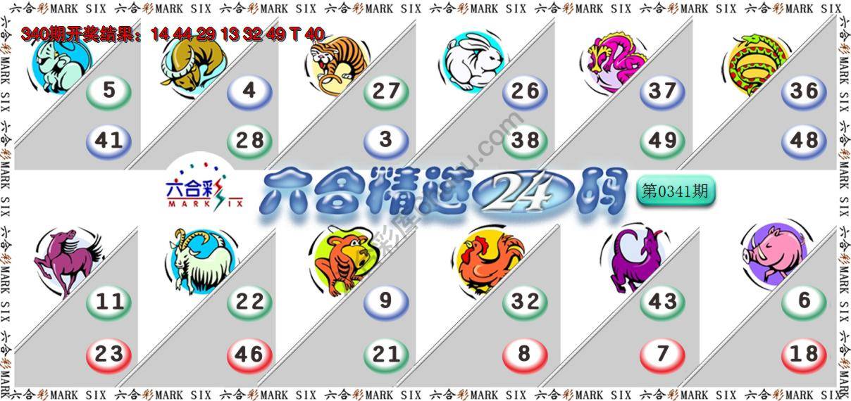 六合精选24码