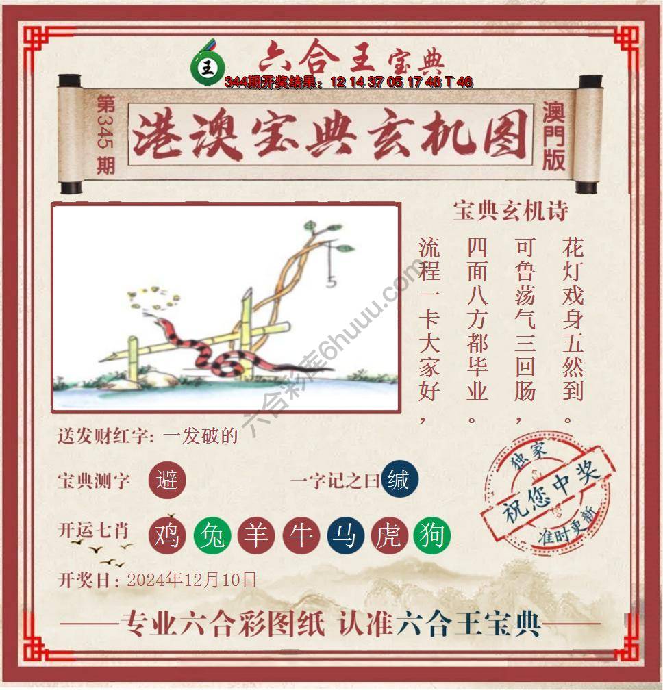 六合王港澳宝典玄机图