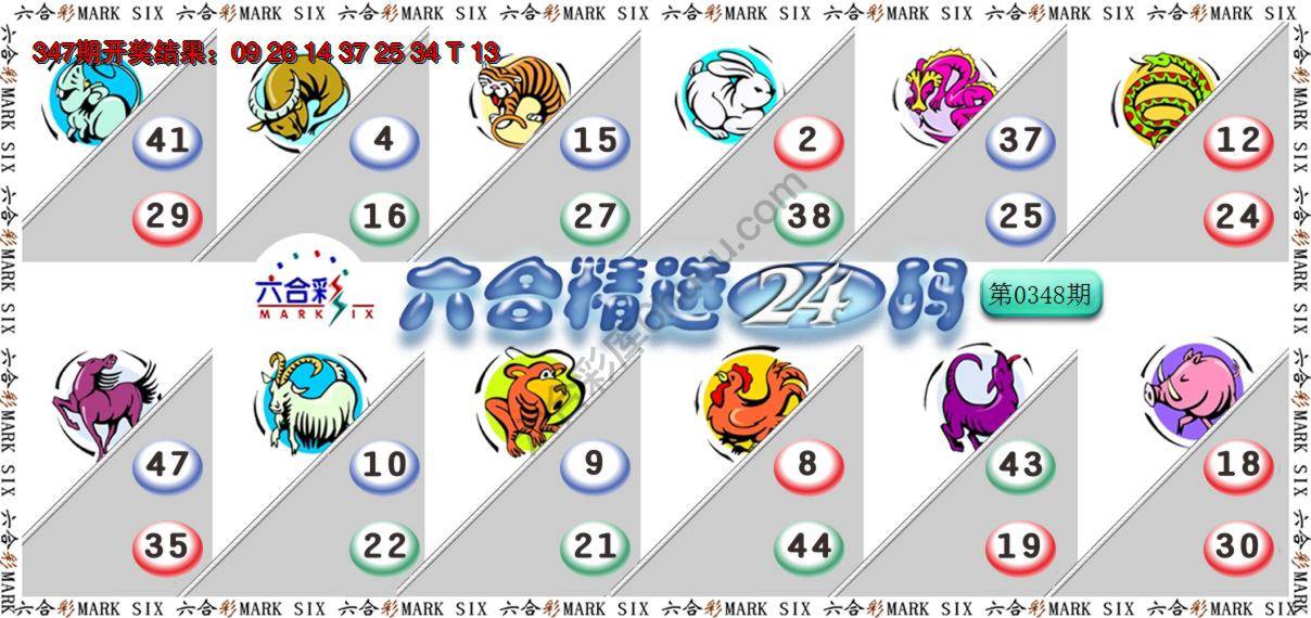 六合精选24码