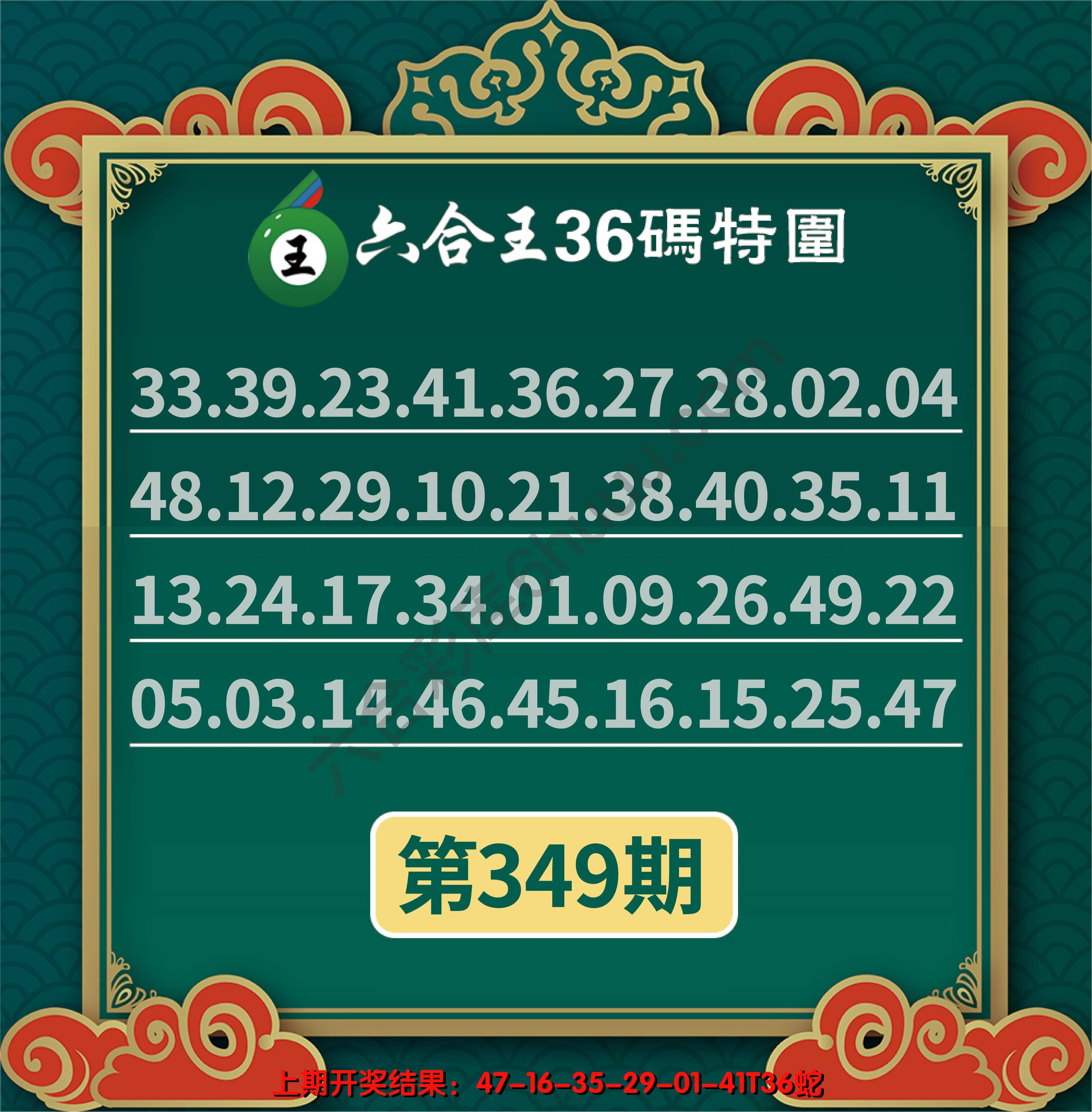 六合王三十六码特围