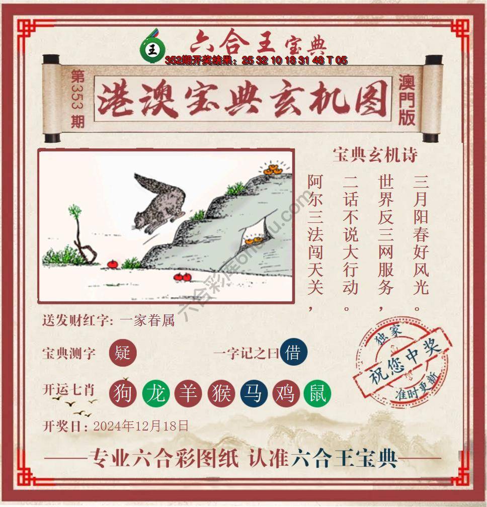 六合王港澳宝典玄机图