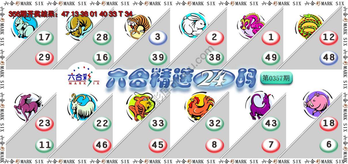 六合精选24码