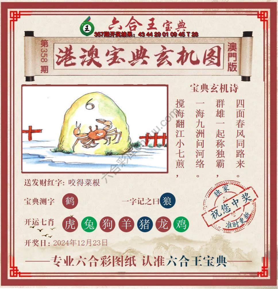 六合王港澳宝典玄机图