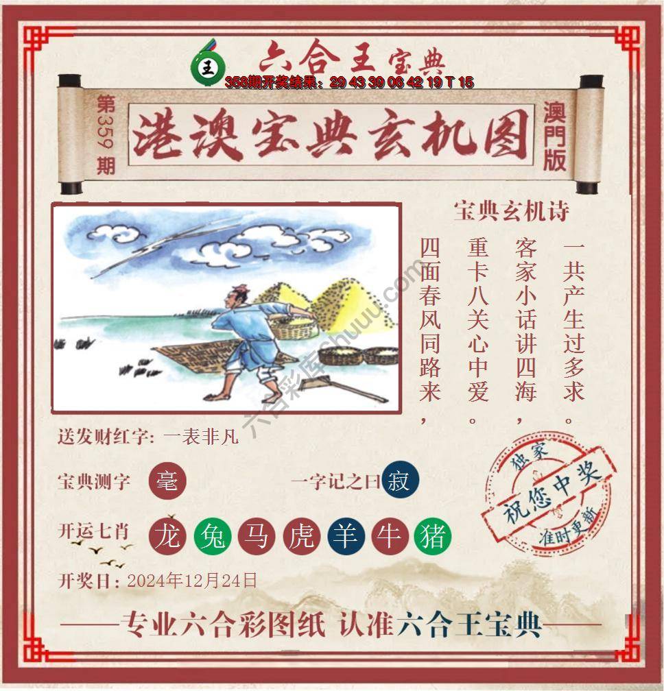 六合王港澳宝典玄机图