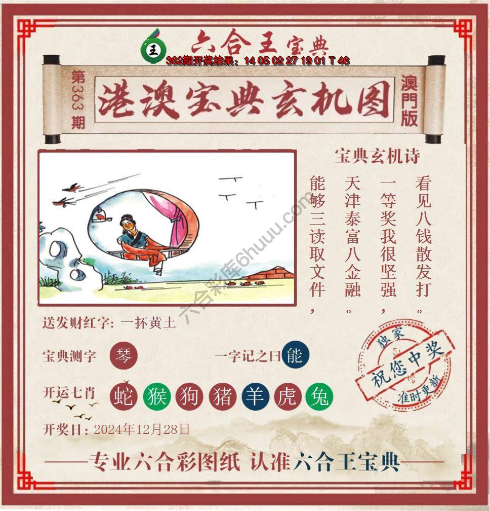 六合王港澳宝典玄机图