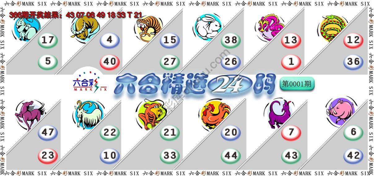 六合精选24码