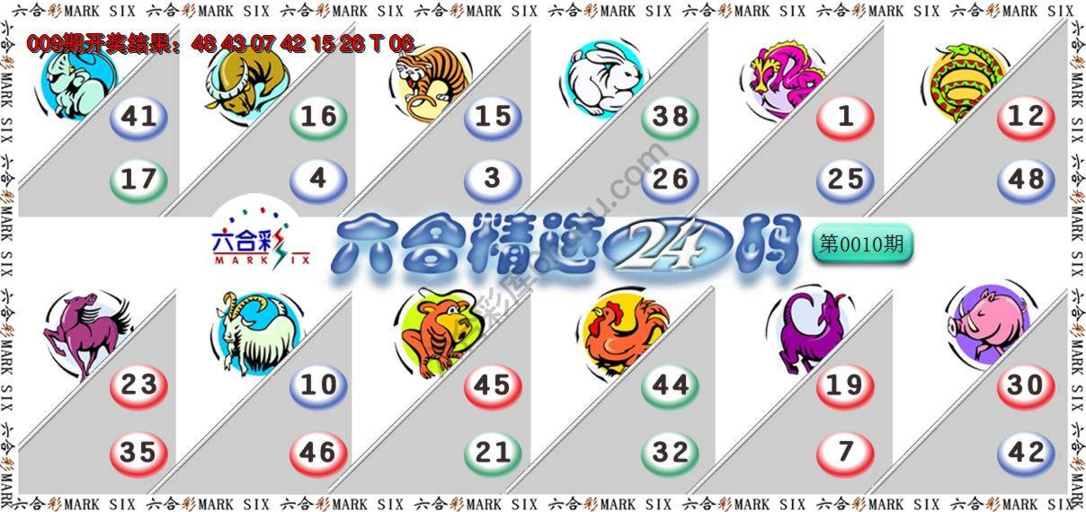 六合精选24码