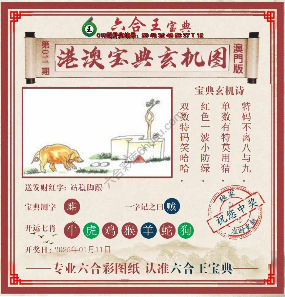 六合王港澳宝典玄机图