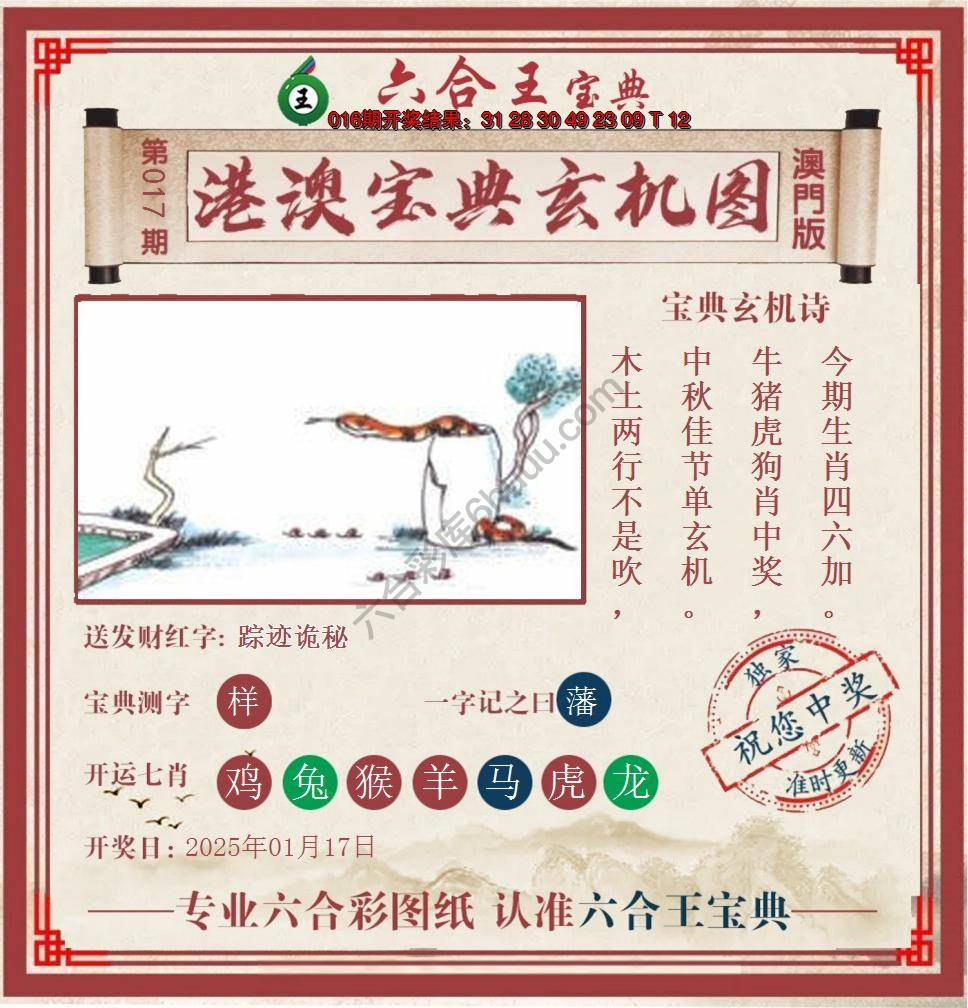 六合王港澳宝典玄机图