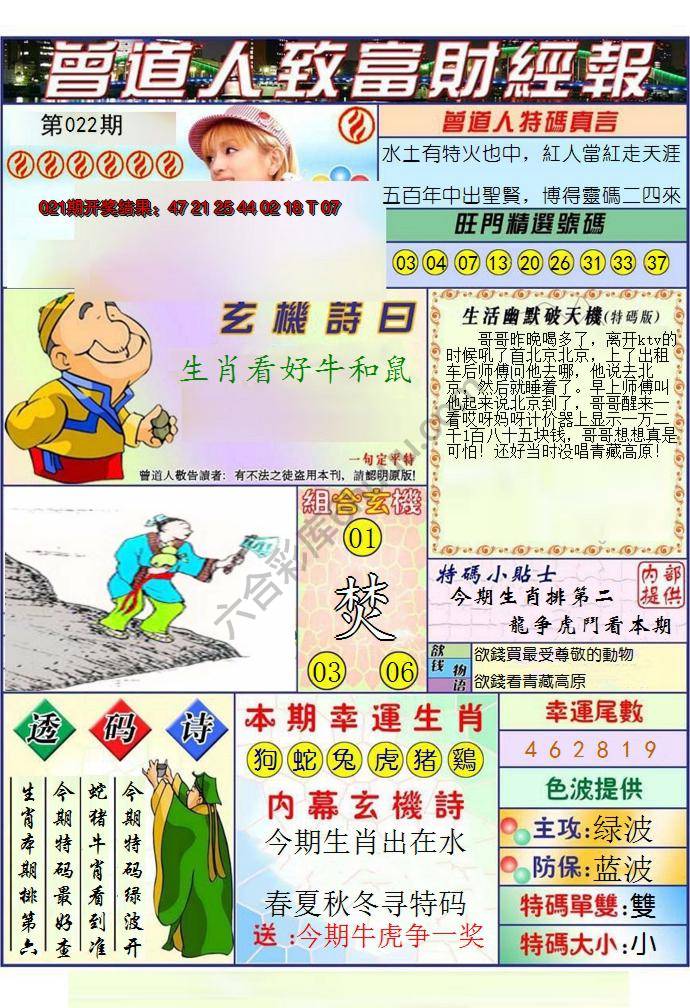 曾道人致福财经