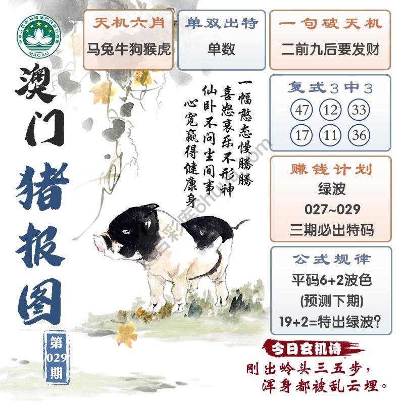 澳门猪报图