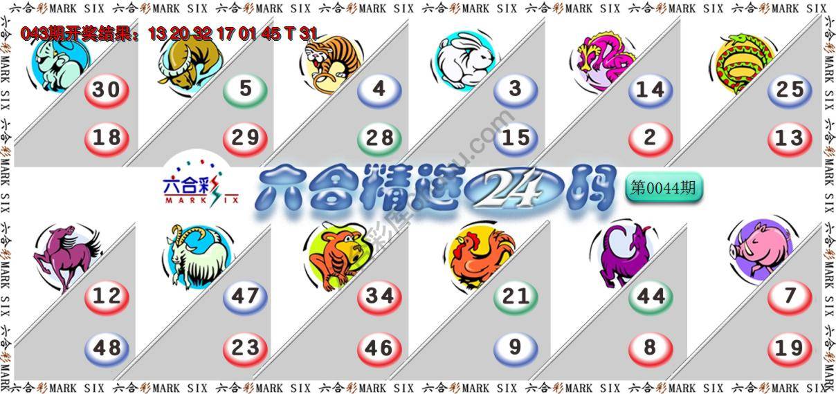 六合精选24码