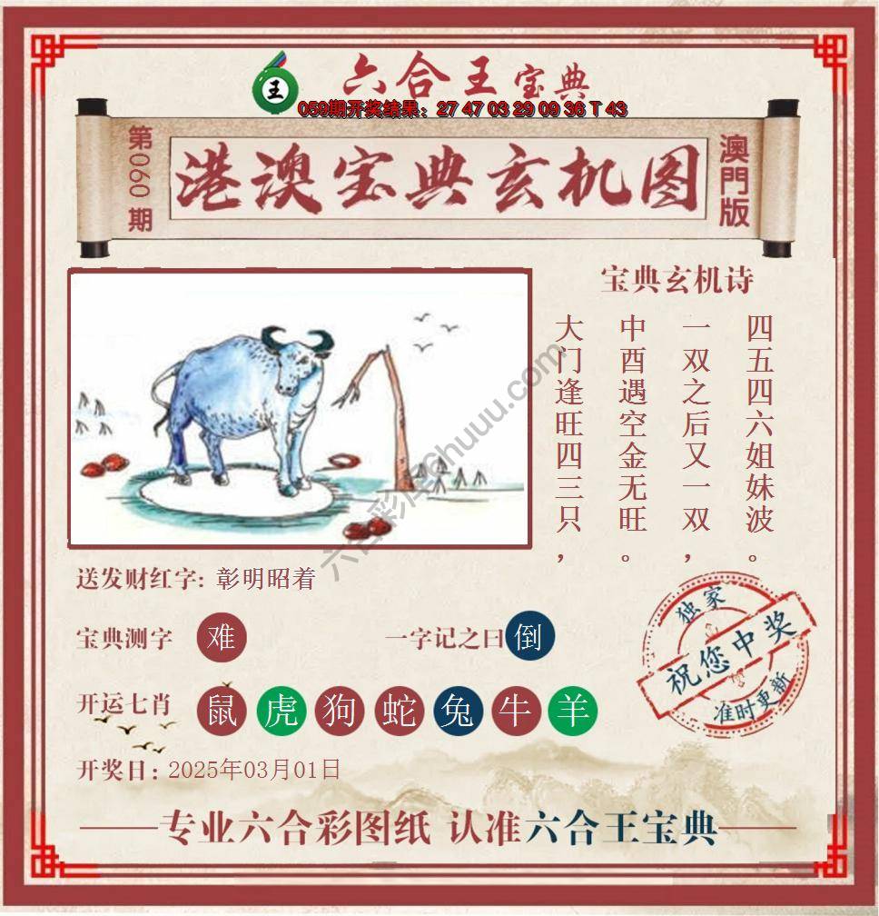 六合王港澳宝典玄机图