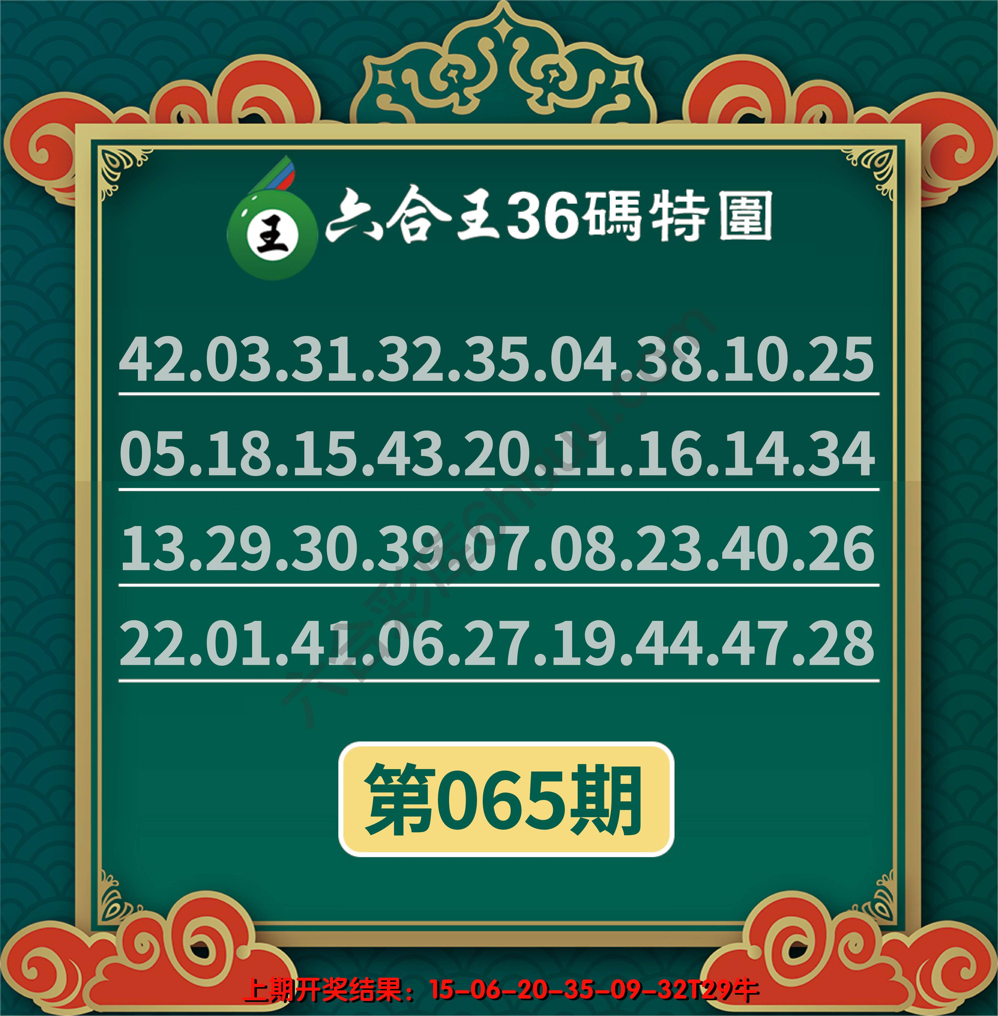 六合王三十六码特围