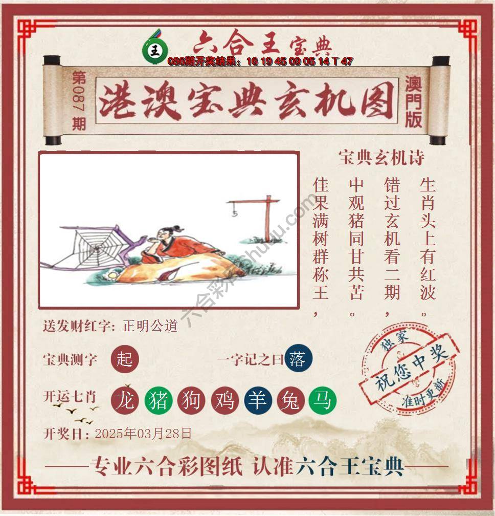 六合王港澳宝典玄机图