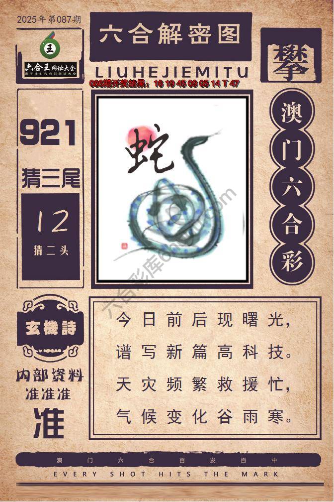 六合王六合解密