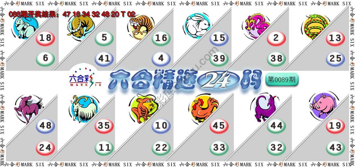 六合精选24码