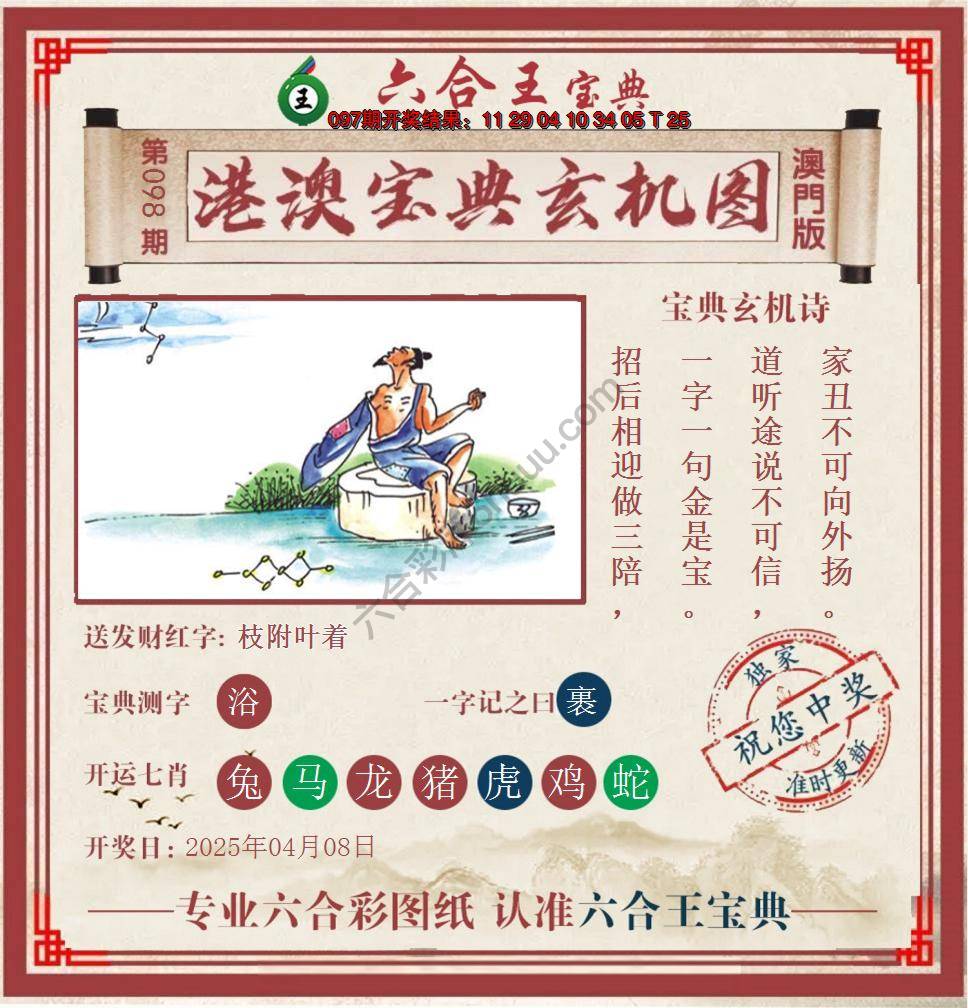 六合王港澳宝典玄机图
