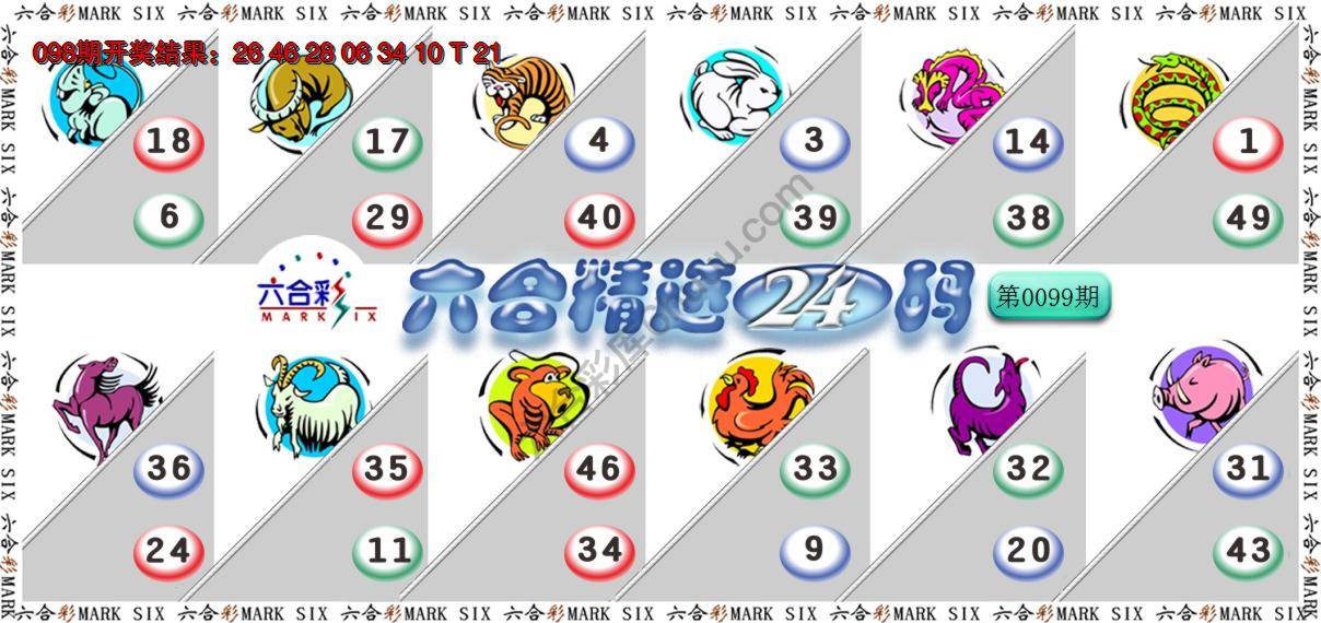 六合精选24码