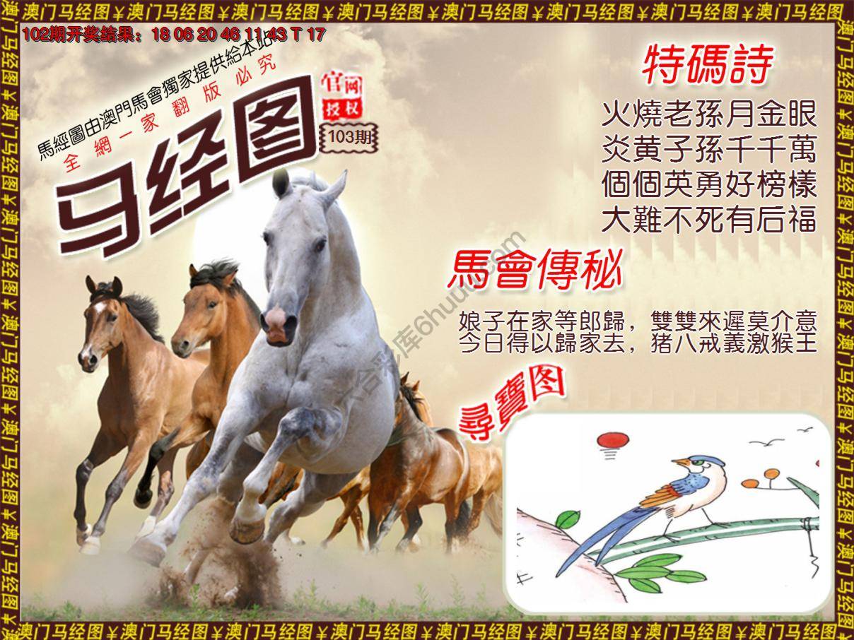 马经图