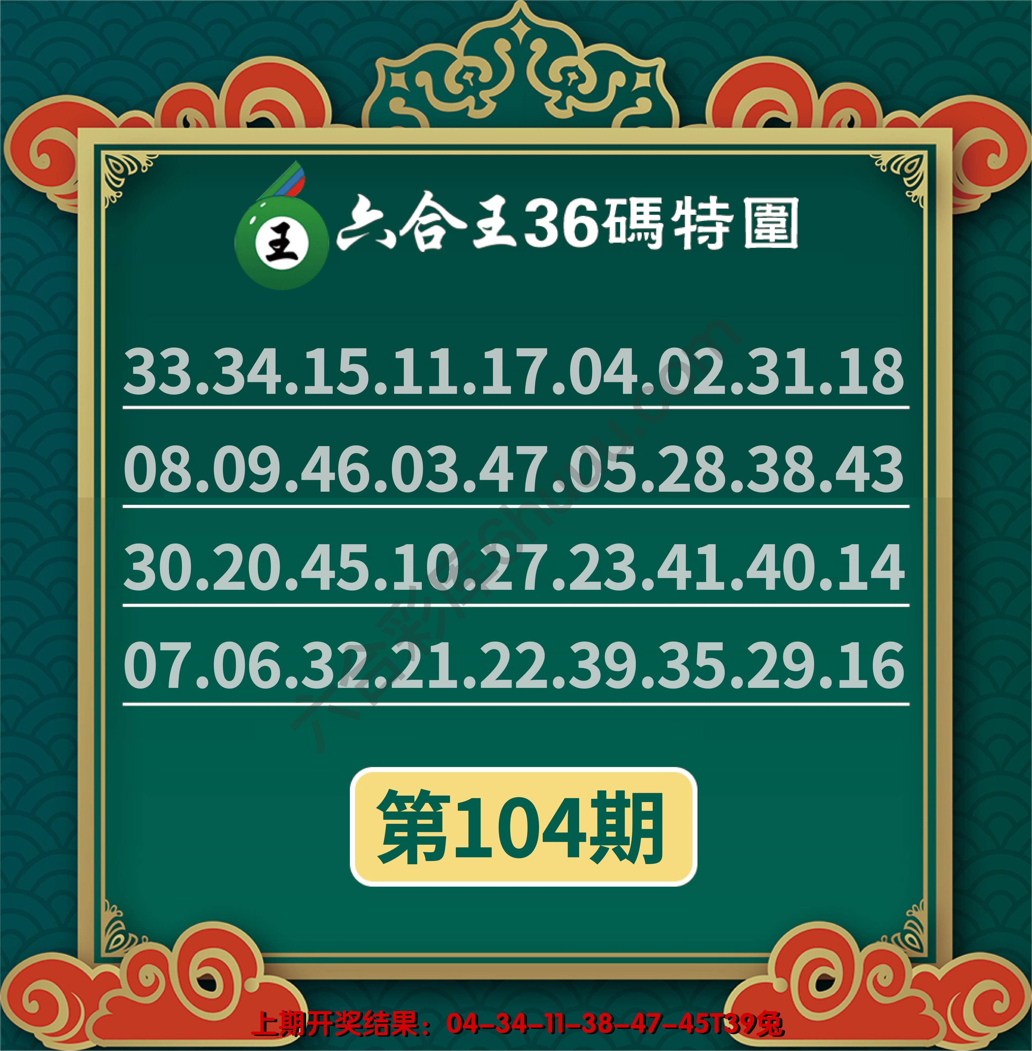 六合王三十六码特围