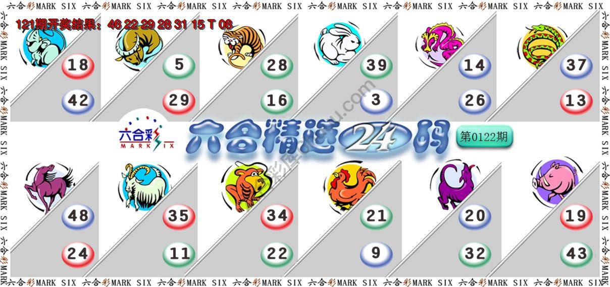 六合精选24码