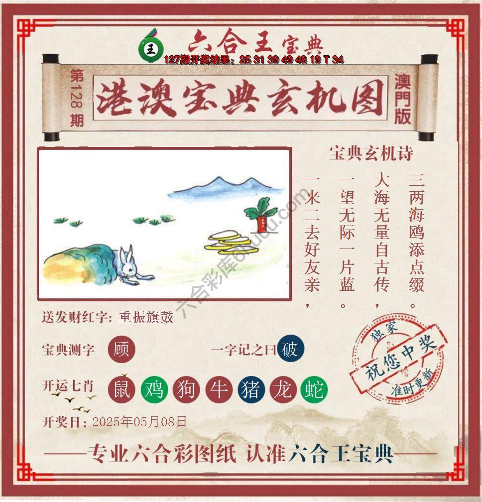 六合王港澳宝典玄机图