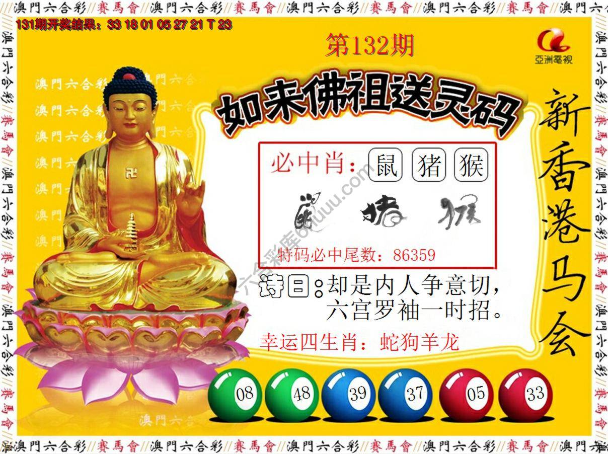 如来佛祖送灵码