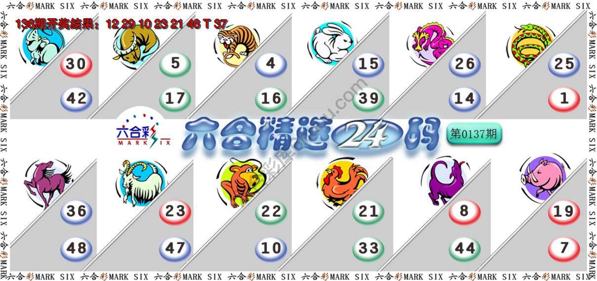 六合精选24码