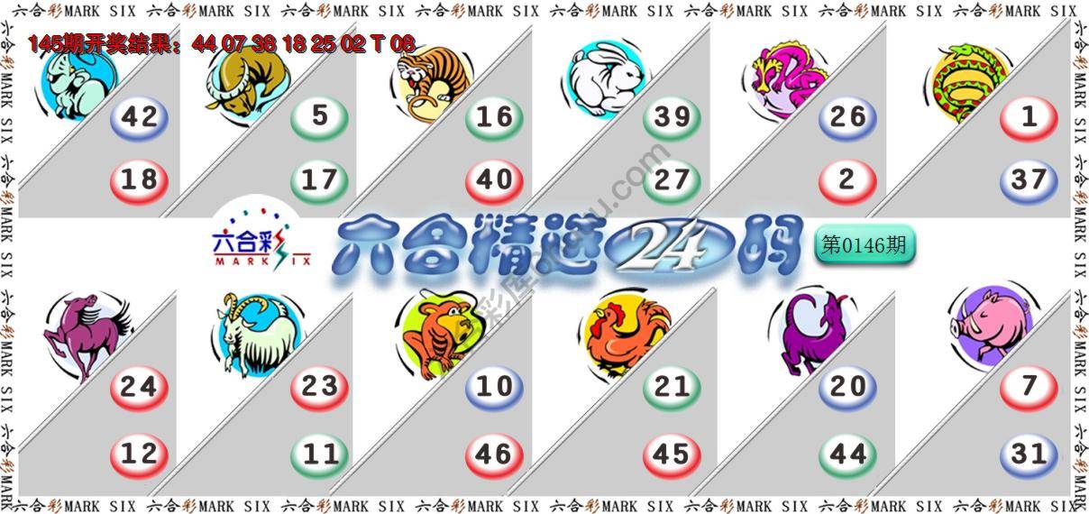 六合精选24码