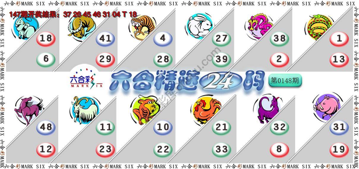 六合精选24码