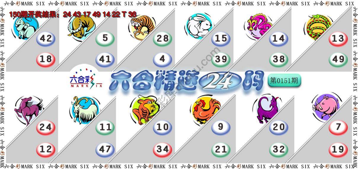 六合精选24码