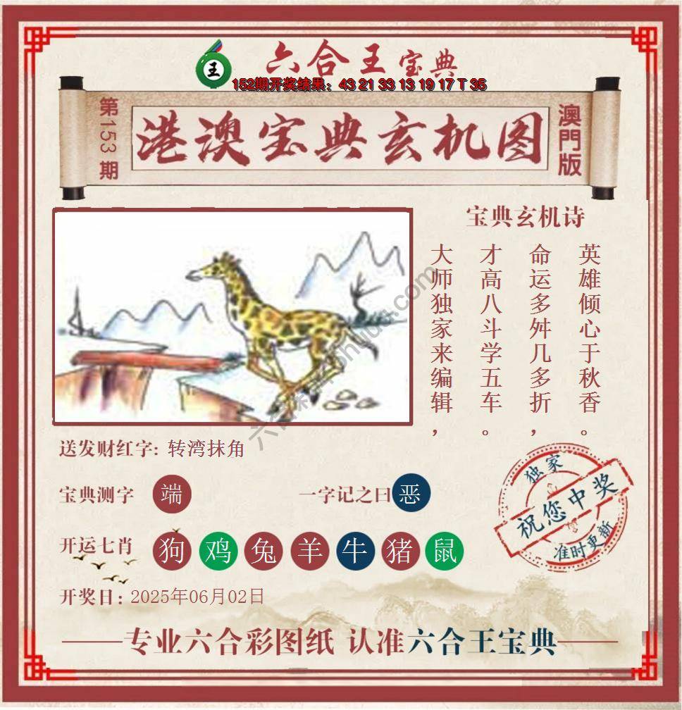 六合王港澳宝典玄机图