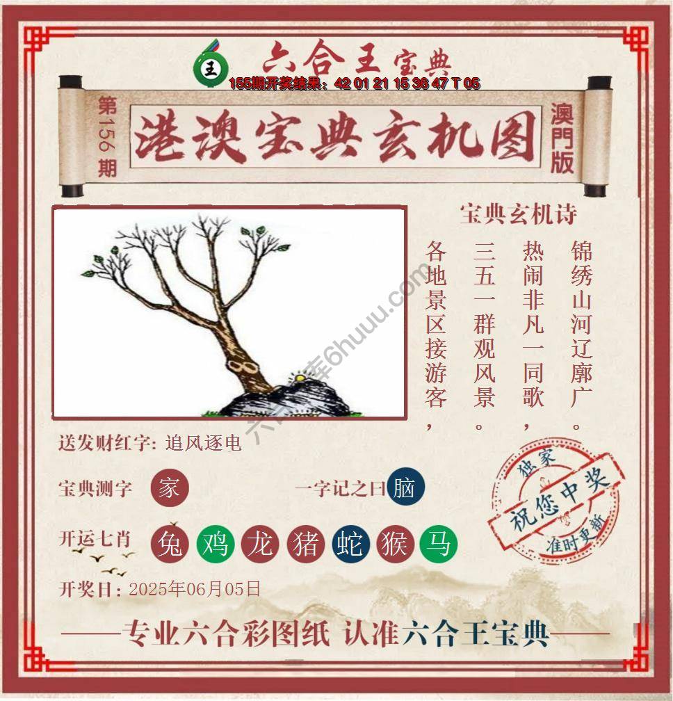 六合王港澳宝典玄机图