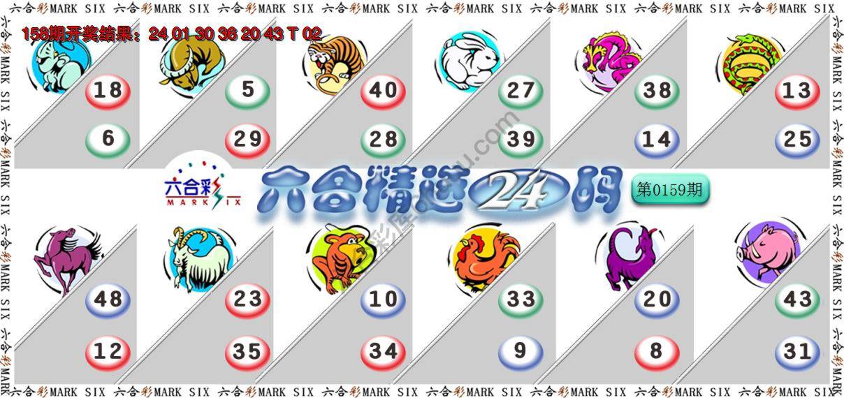 六合精选24码