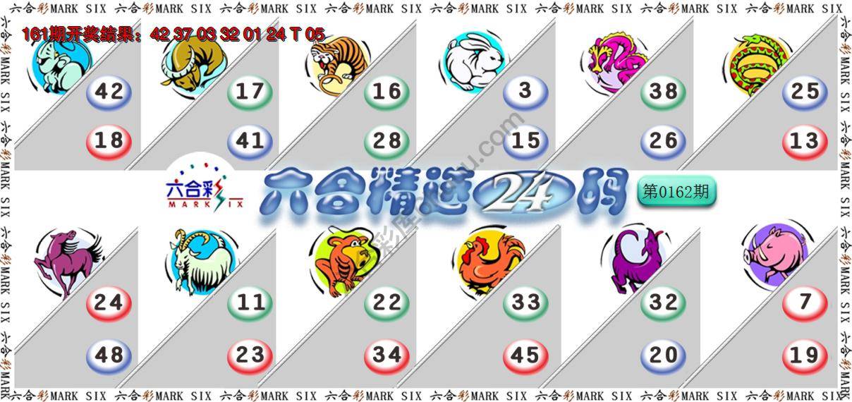 六合精选24码