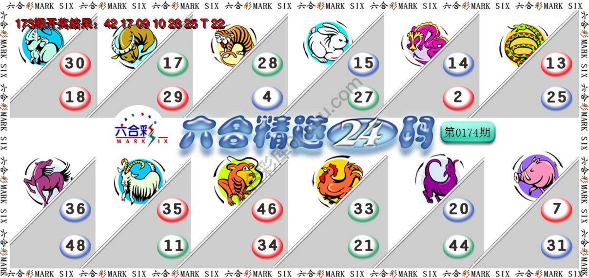 六合精选24码