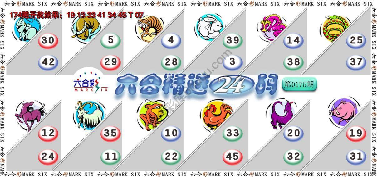 六合精选24码