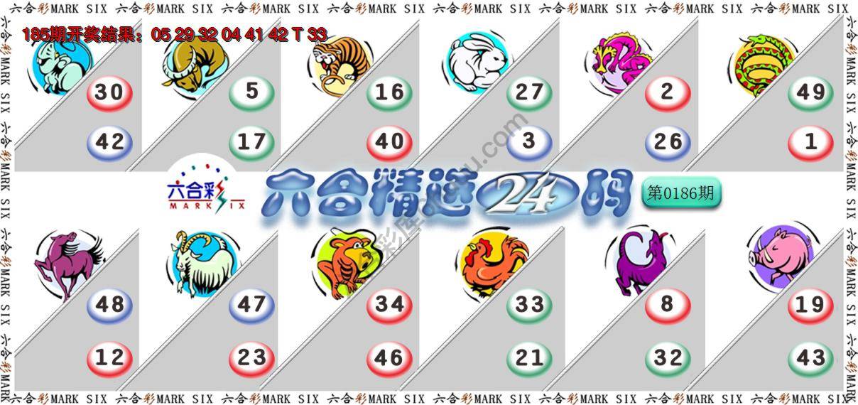 六合精选24码