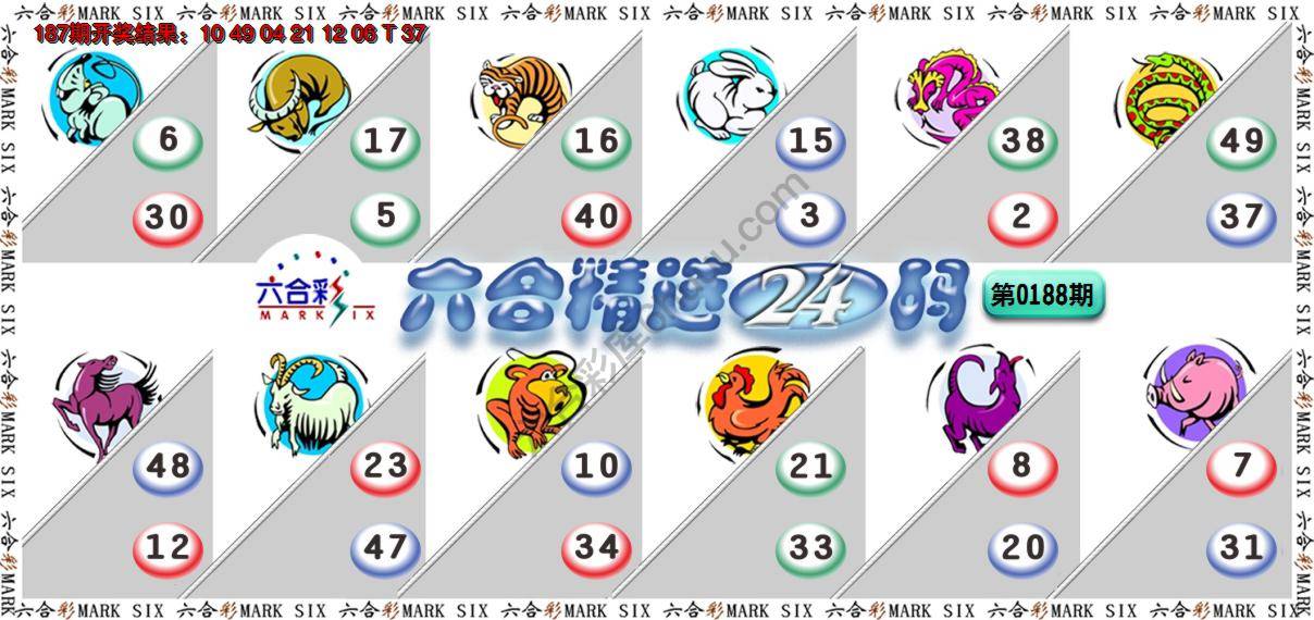 六合精选24码