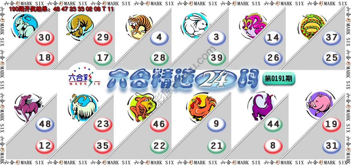 六合精选24码