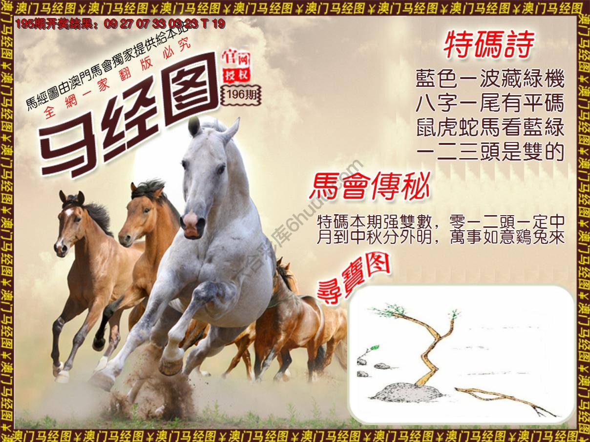 马经图