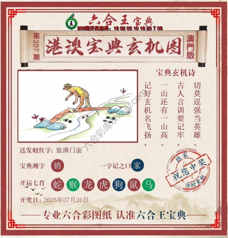 六合王港澳宝典玄机图