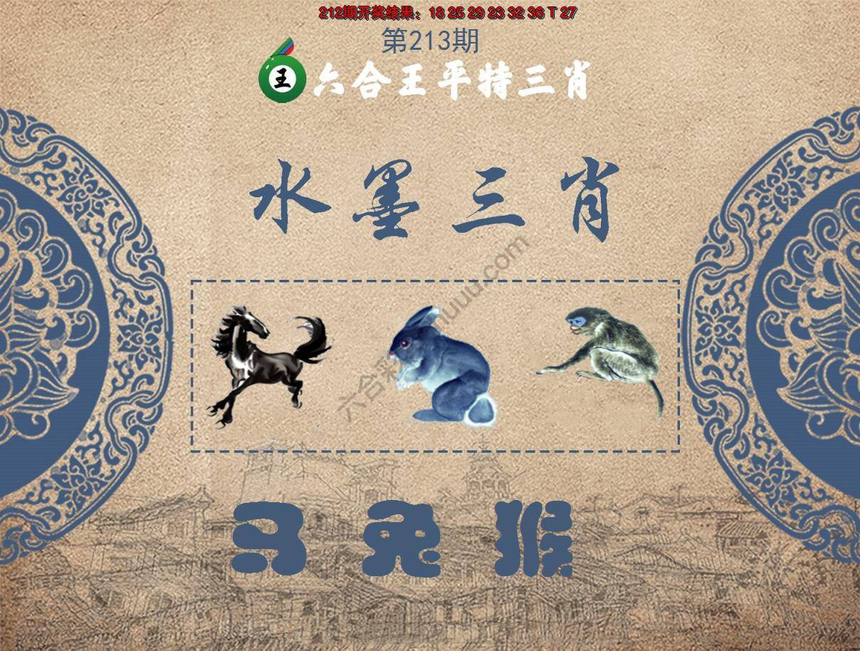 六合王水墨三肖