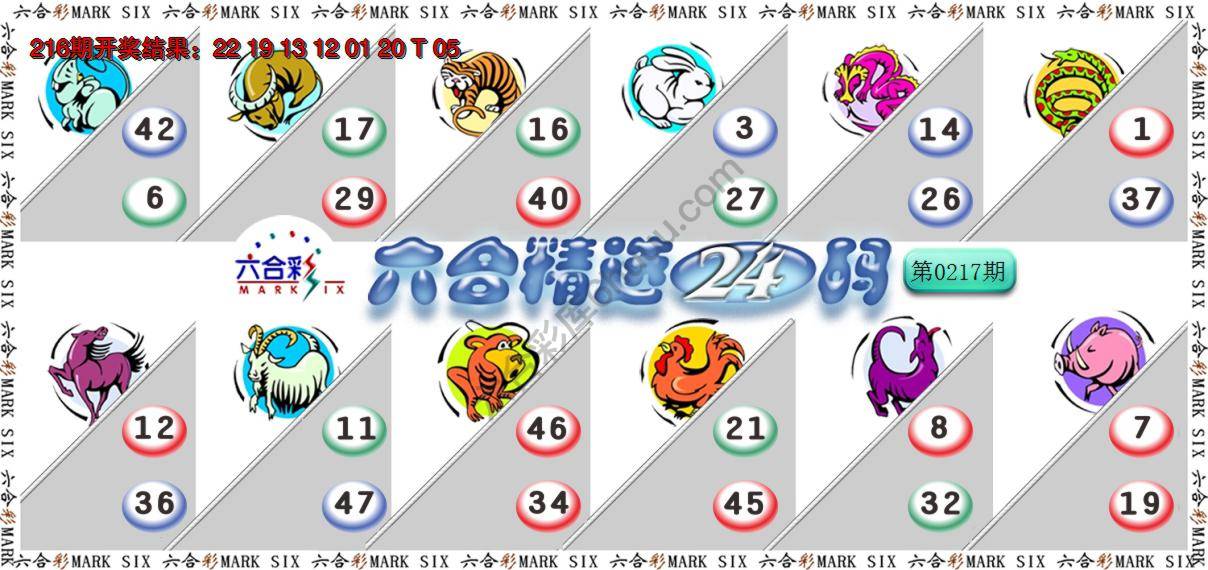 六合精选24码