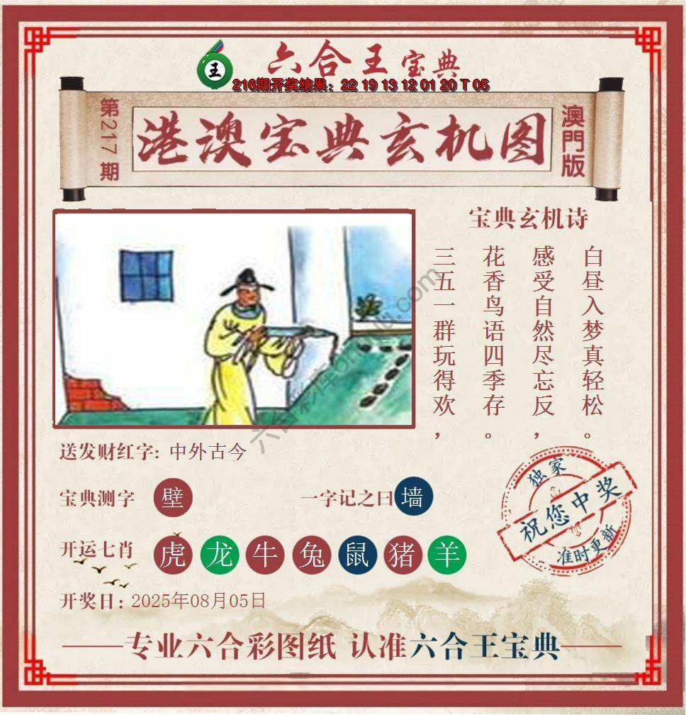 六合王港澳宝典玄机图