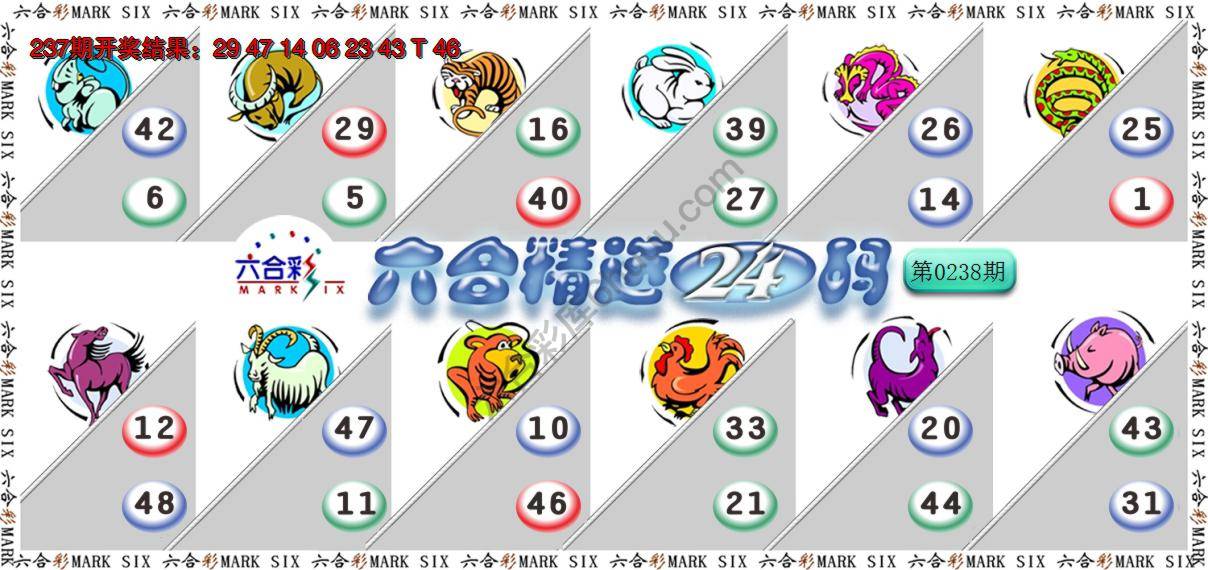 六合精选24码