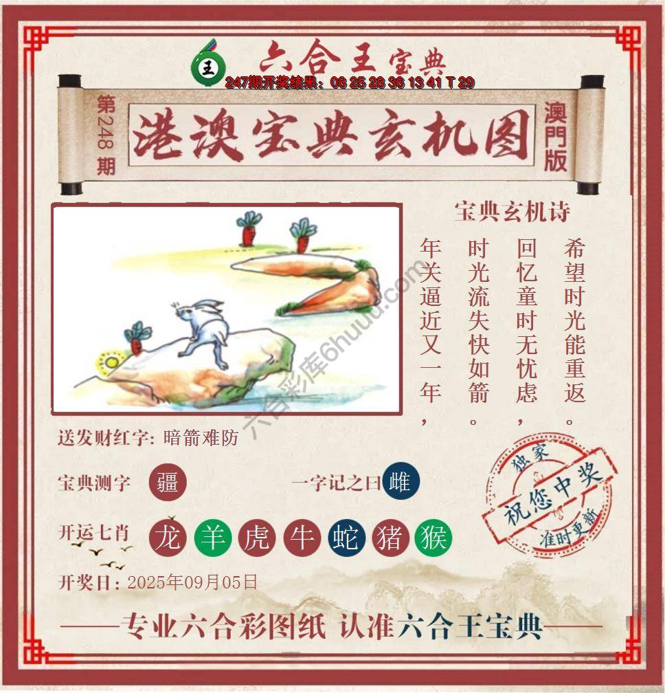 六合王港澳宝典玄机图