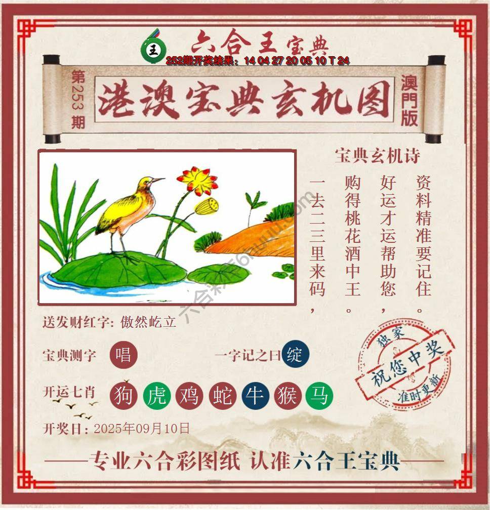 六合王港澳宝典玄机图